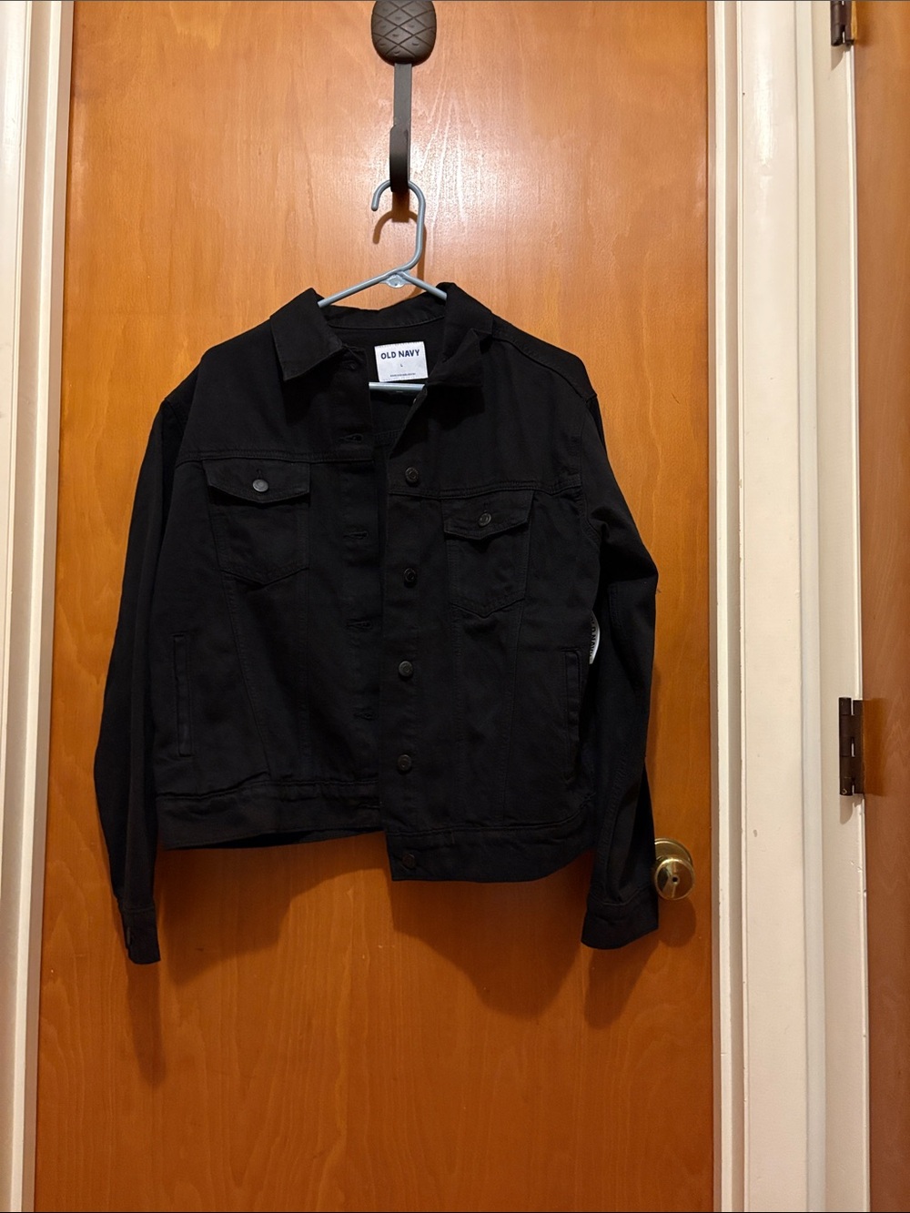 NWT Old Navy Black Denim Jacket